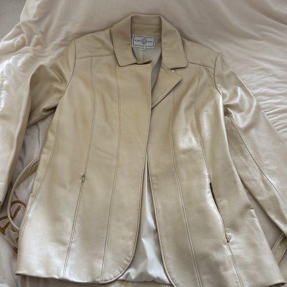 St John Leather Coat - Picture 8 of 10